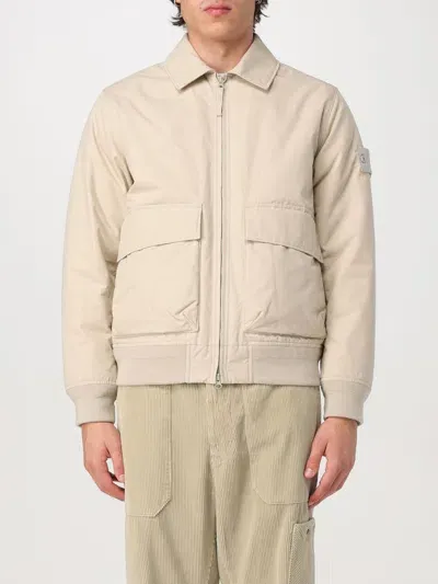 Stone Island Jacket  Men Color Beige