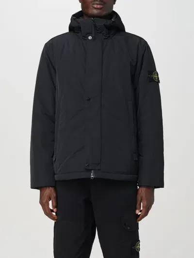 Stone Island Jacket  Men Color Black In Schwarz