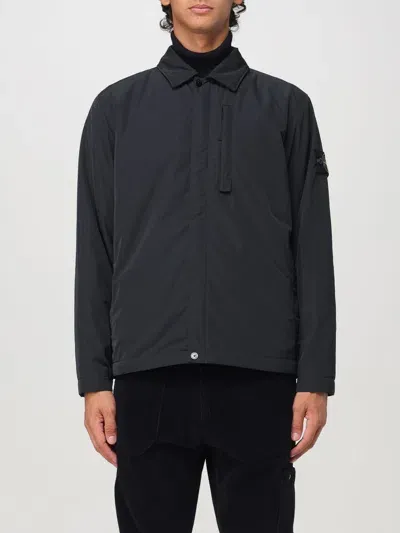 Stone Island Jacket  Men Color Black In Schwarz