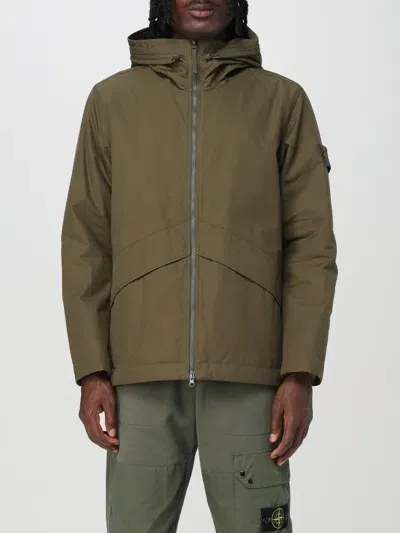 Stone Island Jacket  Men Color Green In Grün