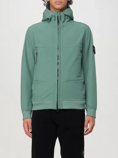 Stone Island Jacket  Men Color Green In Grün