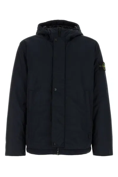 Stone Island Jacket-l Nd  Male In Black