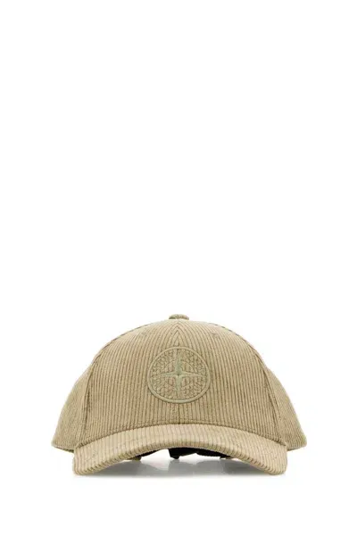 Stone Island Hats In Green