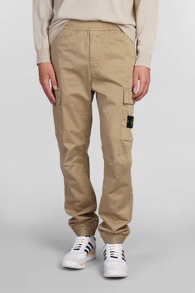 Stone Island Pants In Beige