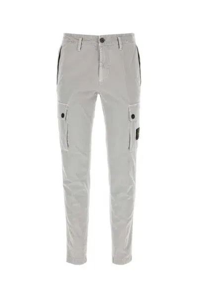 Stone Island Pants In Gray