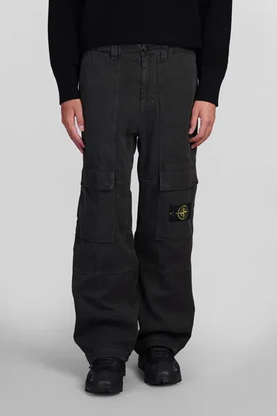 Stone Island Pants In Grey