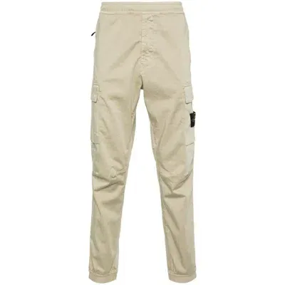 Stone Island Pants In Beige O Tan