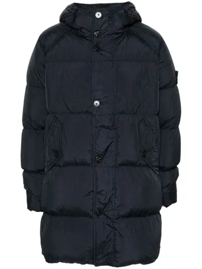 Stone Island Reps R-ny Coat In 蓝色