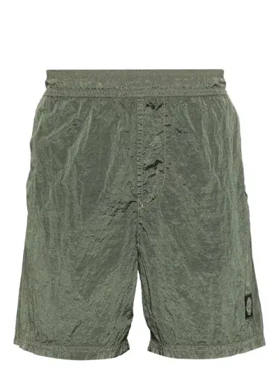 Stone Island Shorts In Green