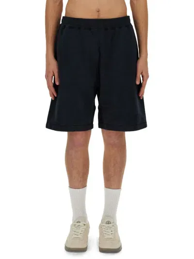 Stone Island Sweat Shorts. In Blue