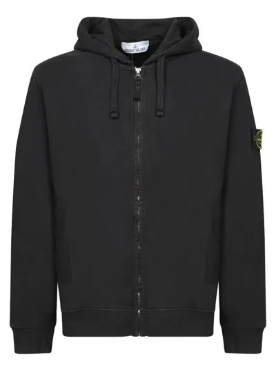 Stone Island Sweaters Black