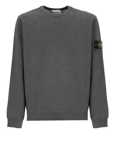 Stone Island Sweaters Grey