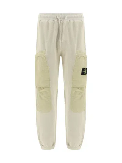 Stone Island Sweatpants In Pink