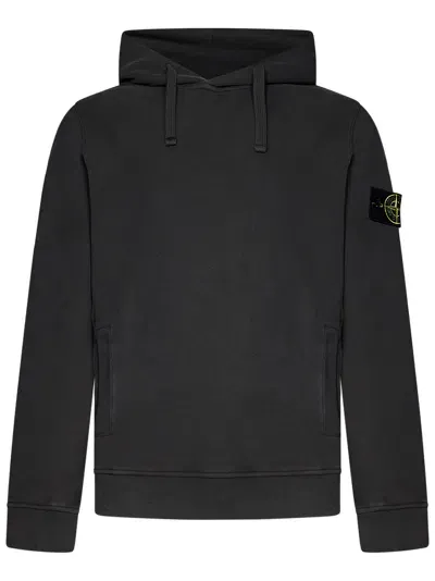 Stone Island Sweatshirt In Grey