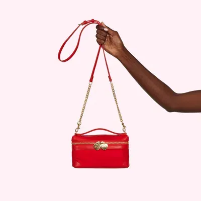 Stoney Clover Lane Top Handle Crossbody Bag In Tomato Red