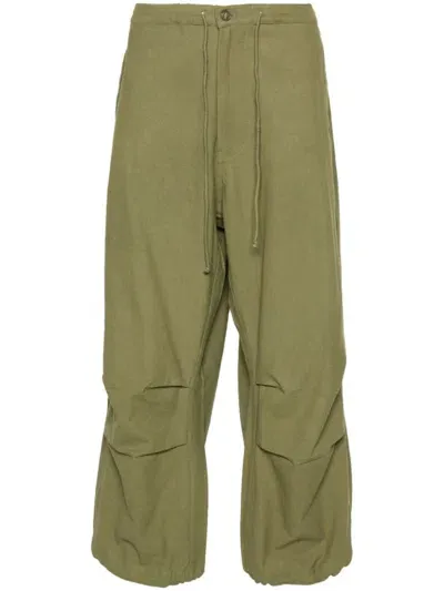 Story Mfg. Cotton Trousers In Green