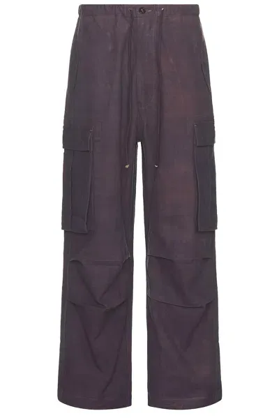 Story Mfg. Peace Pants In Purple Slub