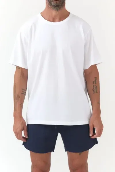 Strangers Only Carson T-shirt In White