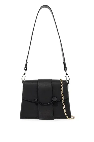 Strathberry Crescent Box Bag In Black