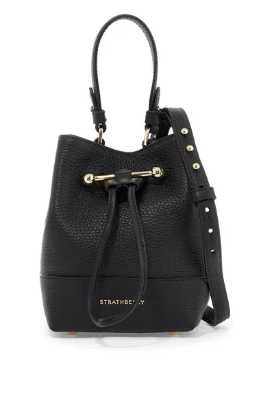 Strathberry Lana Osette Bucket Bag In Black (black)