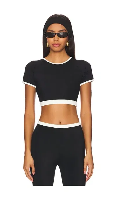 Strut This The Alfie Crop Top In Shell