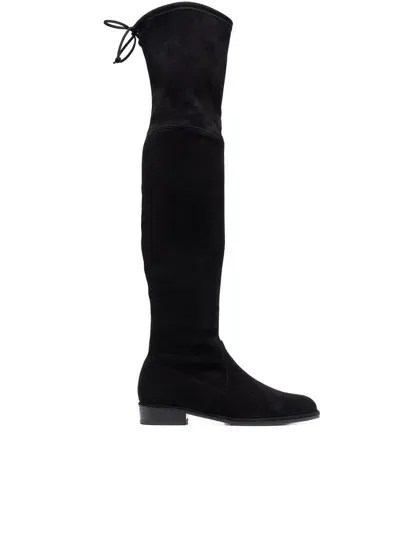 Stuart Weitzman Tieland Boots In Blk Black