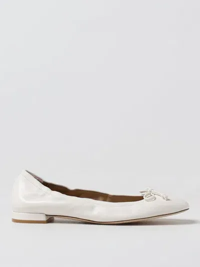 Stuart Weitzman Ballet Flats  Woman Color White