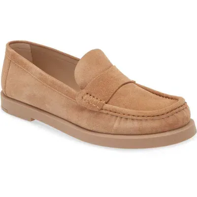 Stuart Weitzman Blake Loafer In New Camel