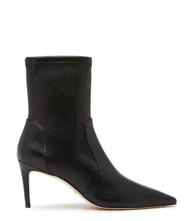 Stuart Weitzman Stuart Stretch Boots In Black