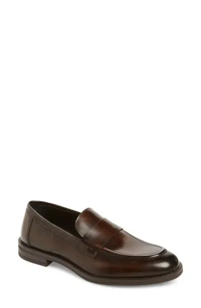 Stuart Weitzman Club Classic Loafer In Cognac