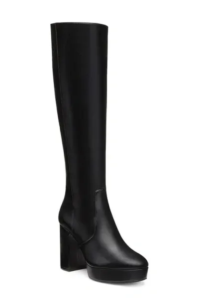 Stuart Weitzman Dayna Platform Boot In Black/black