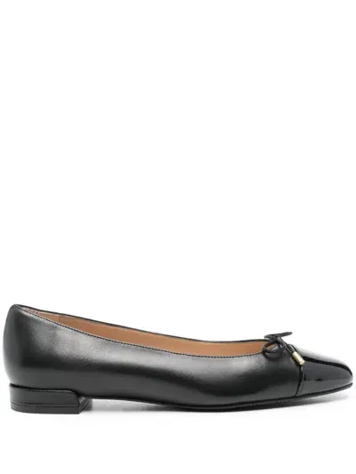 Stuart Weitzman Emilia Ballerina Shoes In Black