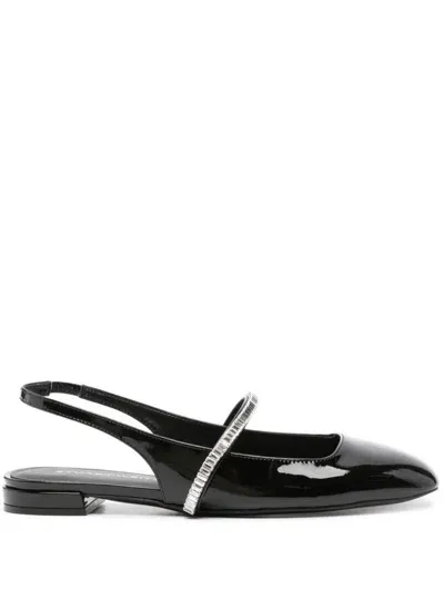 Stuart Weitzman Flats In Black