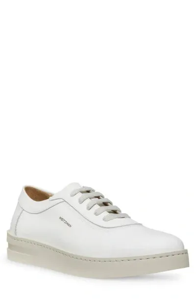 Stuart Weitzman Hamptons Sneaker In White