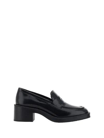 Stuart Weitzman Kaia Loafers In Black