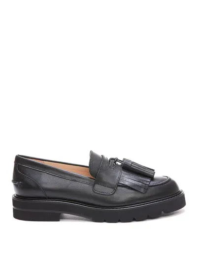 Stuart Weitzman Mila Loafers In Black