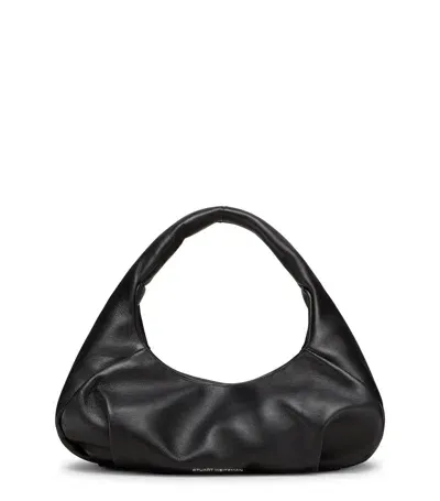 Stuart Weitzman , Moda Mini Hobo Bag, Bags, Black, Soft Nappa