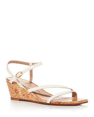 Stuart Weitzman Women's Oasis 50 Wedge Sandals In Seashell