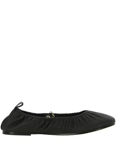 Studio Amelia Flats In Black