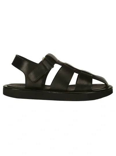 Studio Nicholson Accessories - Shoes - Fisherman Sandal In Black