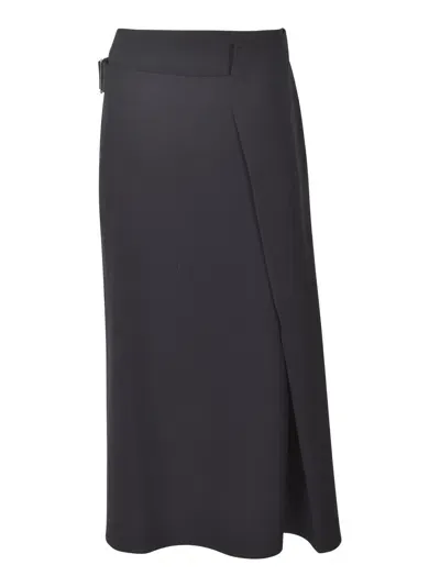 Studio Nicholson Bassi Skirt In Darkest Navy