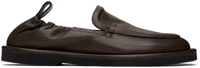 Studio Nicholson Brown Donovan Loafers In Chocolate