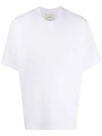 Studio Nicholson Crew-neck Cotton T-shirt In White