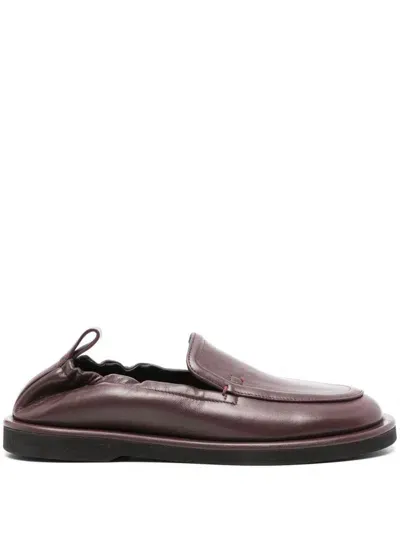 Studio Nicholson Donovan Loafers In Red