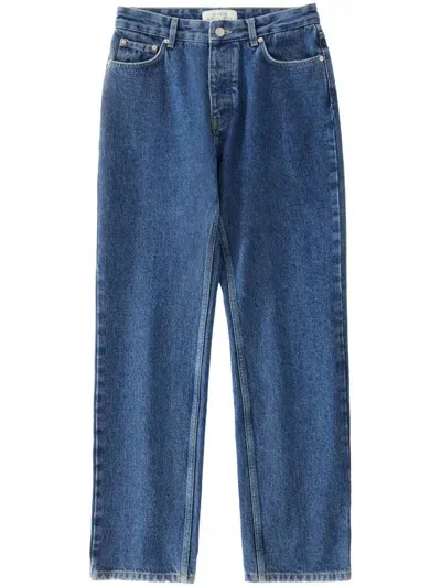 Studio Nicholson Dune Straight-leg Jeans In Blue