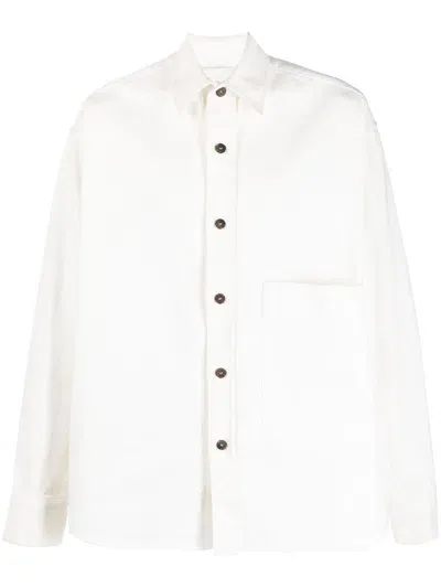 Studio Nicholson Pocket Shirt Clothing In White