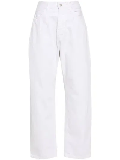 Studio Nicholson Ruthe High-rise Boyfriend Jeans In White