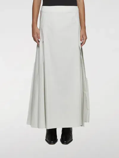 Studio Nicholson Skirt  Woman Color White In Weiss