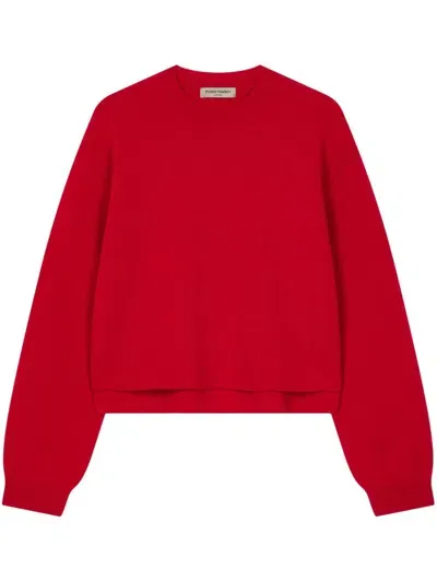 Studio Tomboy Crew-neck Sweater In Red