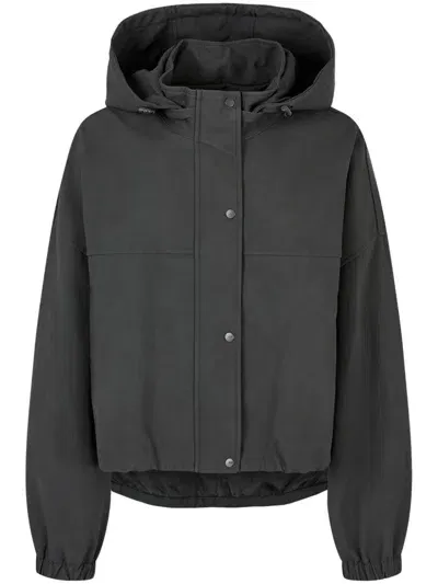 Studio Tomboy Hooded Jacket In Grey